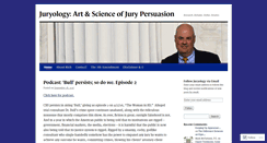 Desktop Screenshot of juryology.com